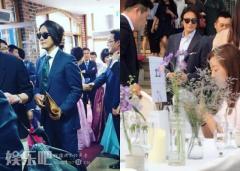 裴勇俊罕见现身!出席朋友婚礼室内也戴着墨镜
